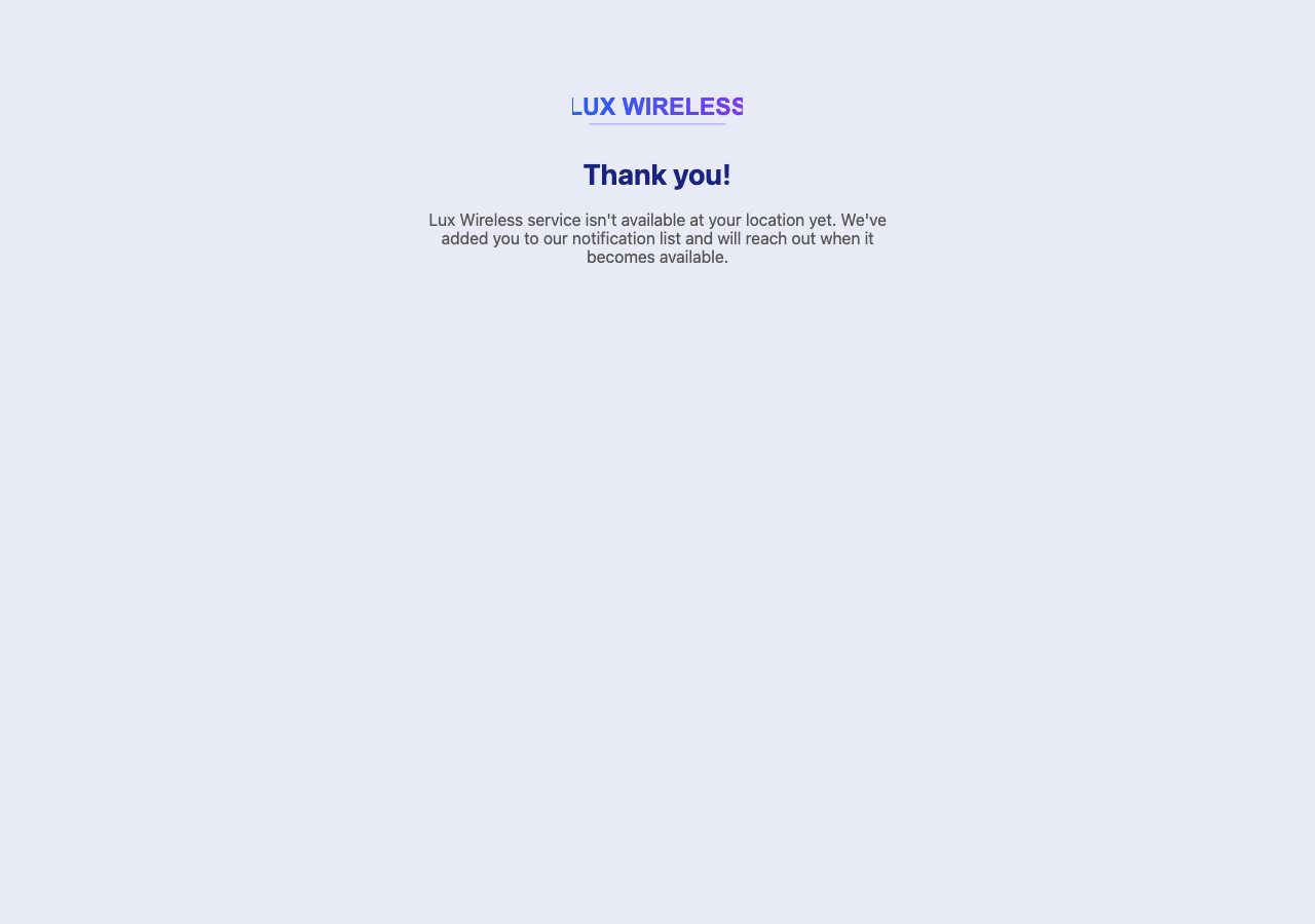 Waitlist Page