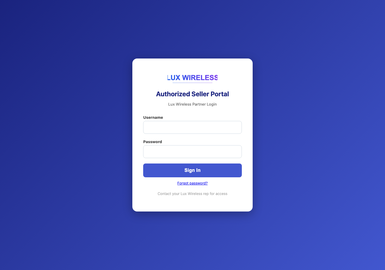 Store Login